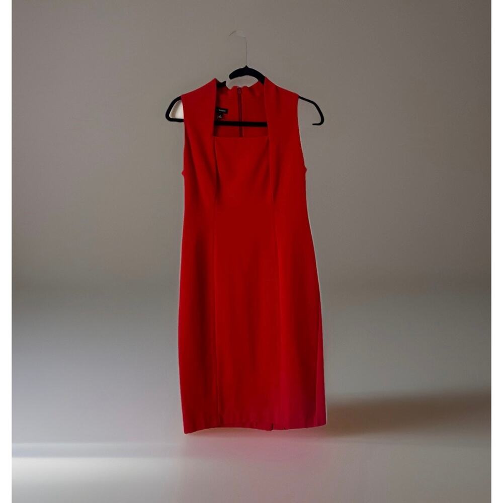 Talbots Red Sheath Dress – Size 2 – Elegant Career & Cocktail Dress